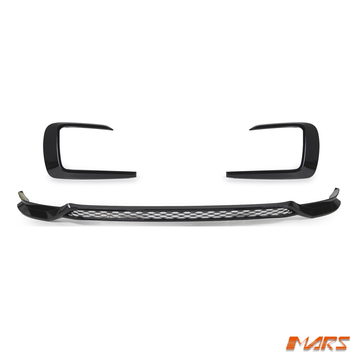 Front Bumper Bar Lower Lip Spoiler & Corner Splitters Bodykit for VolksWagen VW Transporter & Multivan T6.1 & ABT 2020 - 2024 - Mars Performance
