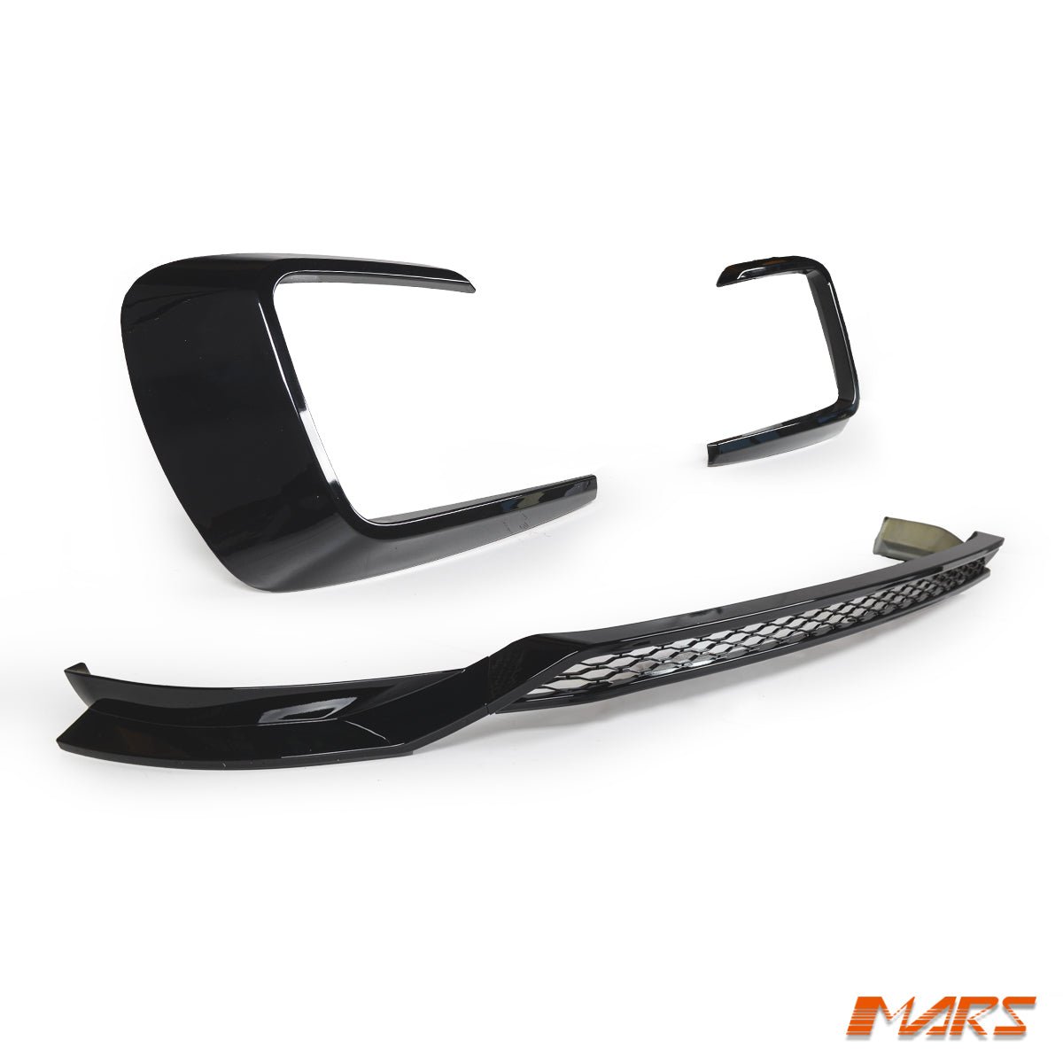 Front Bumper Bar Lower Lip Spoiler & Corner Splitters Bodykit for VolksWagen VW Transporter & Multivan T6.1 & ABT 2020 - 2024 - Mars Performance
