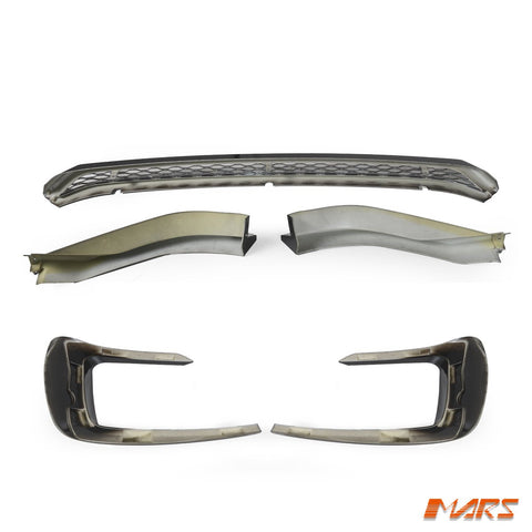 Front Bumper Bar Lower Lip Spoiler & Corner Splitters Bodykit for VolksWagen VW Transporter & Multivan T6.1 & ABT 2020 - 2024 - Mars Performance