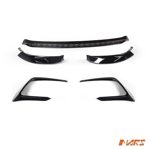 Front Bumper Bar Lower Lip Spoiler & Corner Splitters Bodykit for VolksWagen VW Transporter & Multivan T6.1 & ABT 2020 - 2024 - Mars Performance