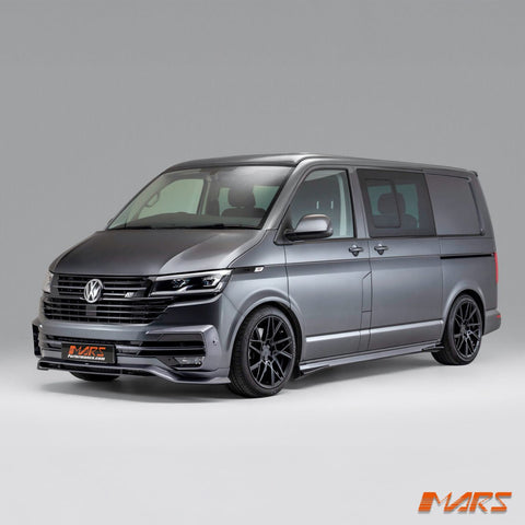 Front Bumper Bar Lower Lip Spoiler & Corner Splitters Bodykit for VolksWagen VW Transporter & Multivan T6.1 & ABT 2020 - 2024 - Mars Performance