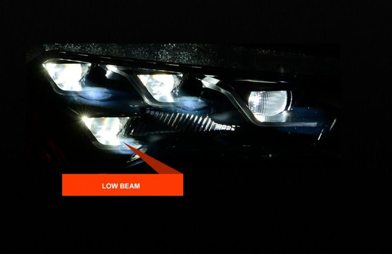 FULL LED DRL Head Lights with Sequential Indicator for Toyota 4RUNNER 2014 - 2022 - Mars Performance