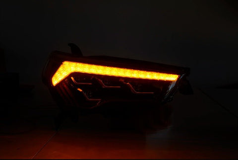 FULL LED DRL Head Lights with Sequential Indicator for Toyota 4RUNNER 2014 - 2022 - Mars Performance