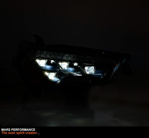 FULL LED DRL Head Lights with Sequential Indicator for Toyota 4RUNNER 2014 - 2022 - Mars Performance