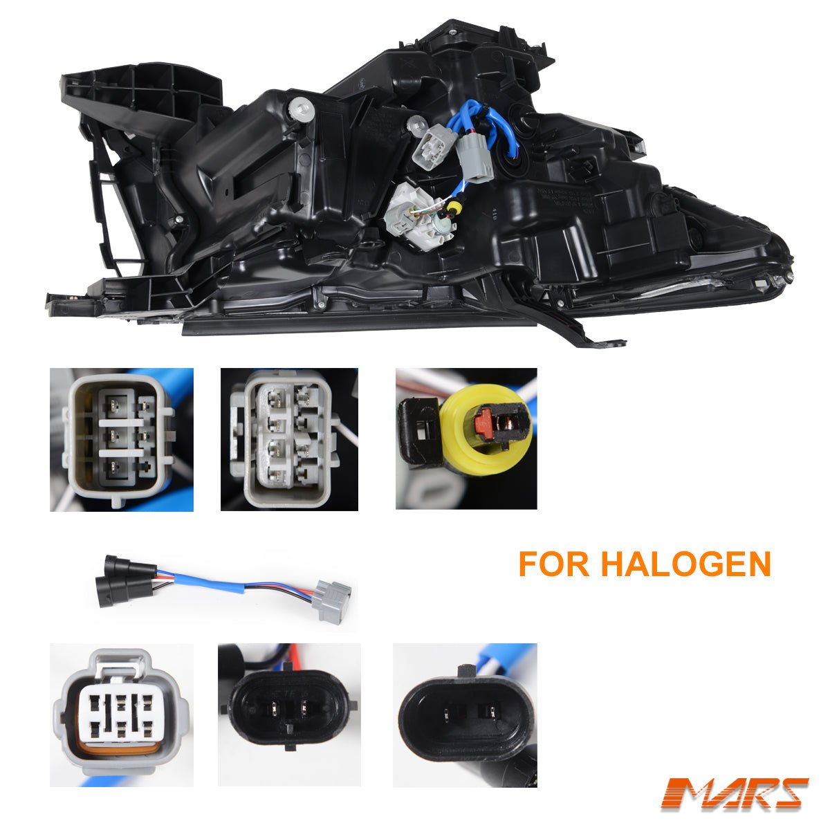 FULL LED DRL Head Lights with Sequential Indicator for Toyota Land - Cruiser Prado 150 Series LC150 FJ150 2018 - 2022 - Mars Performance