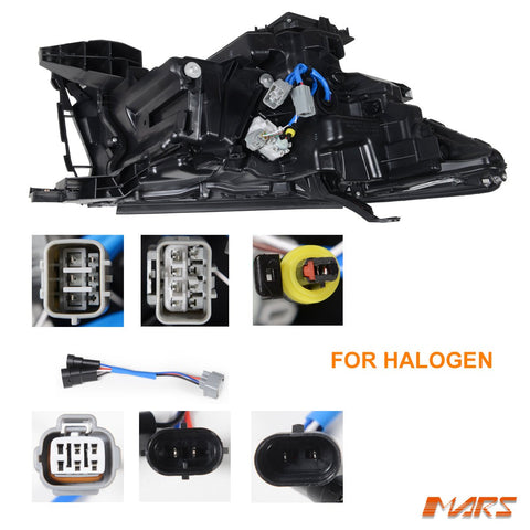 FULL LED DRL Head Lights with Sequential Indicator for Toyota Land - Cruiser Prado 150 Series LC150 FJ150 2018 - 2022 - Mars Performance