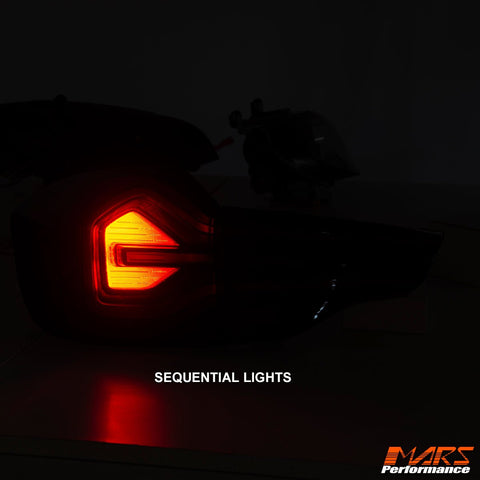 Full LED Facelift Style Tail Lights with LED Sequential Indicators for BMW X3 G01 iX3 G08 Pre LCI & X3M F97 2017 - 2021 - Mars Performance