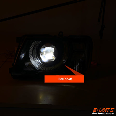 Full LED Head Lights for Nissan Patrol GU MK4 5 6 7 8 2005 - 2013 & Y61 2013 - 2016 - Mars Performance