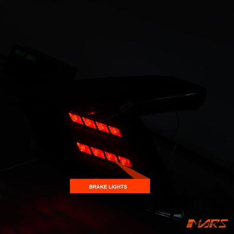 Full LED Tail lights with Sequential Indicator for Honda Civic X 2016 - 2022 Hatch & Type R - Mars Performance
