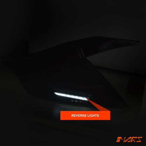 Full LED Tail lights with Sequential Indicator for Honda Civic X 2016 - 2022 Sedan VTI VTi - L VTi - S - Mars Performance
