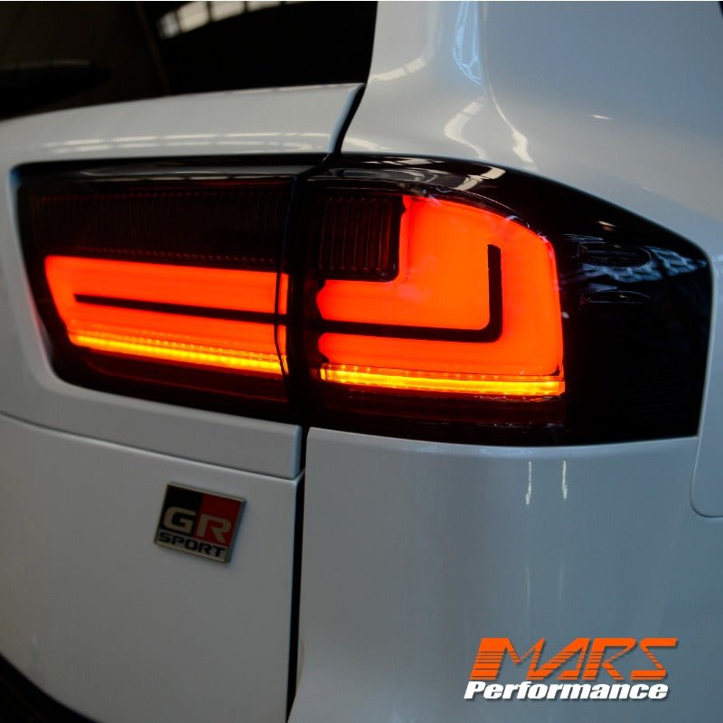 Full LED Tail Lights with Sequential Indicators for TOYOTA LANDCRUISER FJ300 LC300 300 Series 2021 - 2025 - Mars Performance