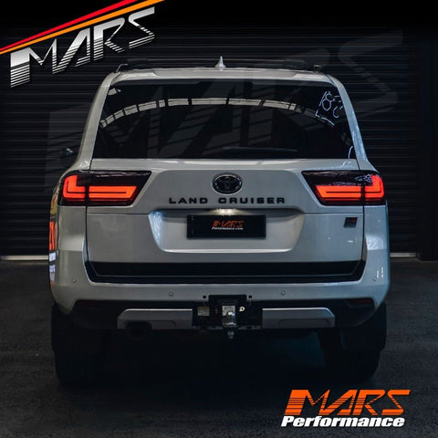 Full LED Tail Lights with Sequential Indicators for TOYOTA LANDCRUISER FJ300 LC300 300 Series 2021 - 2025 - Mars Performance