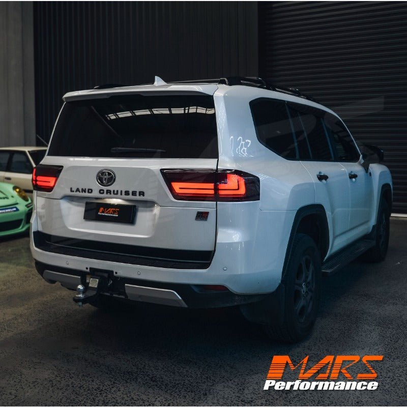 Full LED Tail Lights with Sequential Indicators for TOYOTA LANDCRUISER FJ300 LC300 300 Series 2021 - 2025 - Mars Performance