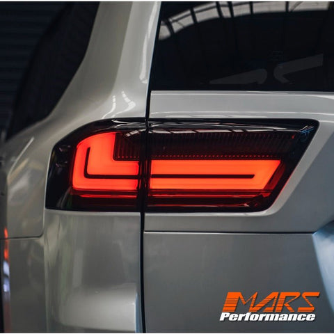 Full LED Tail Lights with Sequential Indicators for TOYOTA LANDCRUISER FJ300 LC300 300 Series 2021 - 2025 - Mars Performance