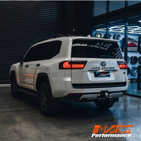 Full LED Tail Lights with Sequential Indicators for TOYOTA LANDCRUISER FJ300 LC300 300 Series 2021 - 2025 - Mars Performance