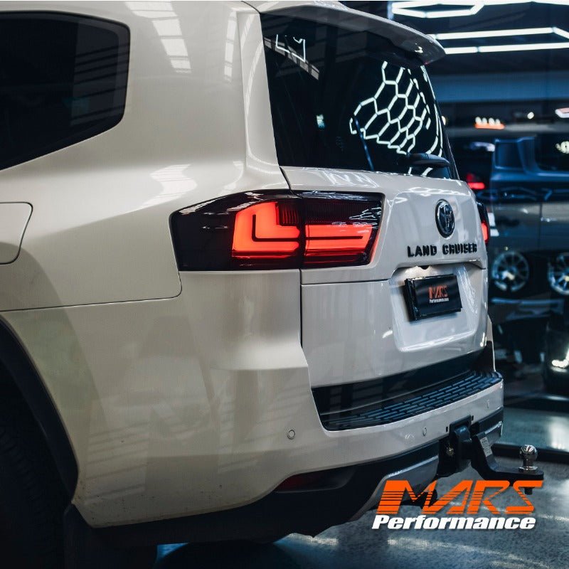 Full LED Tail Lights with Sequential Indicators for TOYOTA LANDCRUISER FJ300 LC300 300 Series 2021 - 2025 - Mars Performance