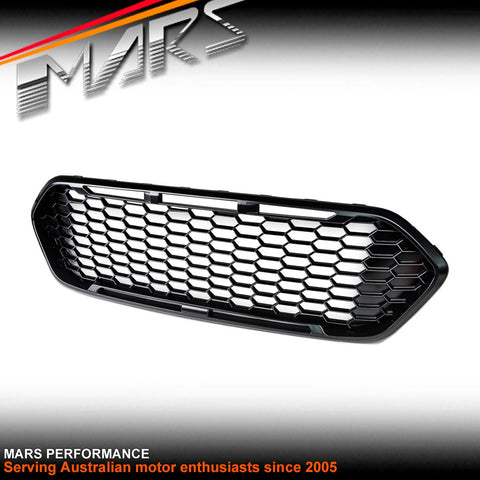 Full Mesh Style Black Front Bumper Bar Grille Grill Bodykit for Ford Transit Custom VN 2018 - 2023 - Mars Performance
