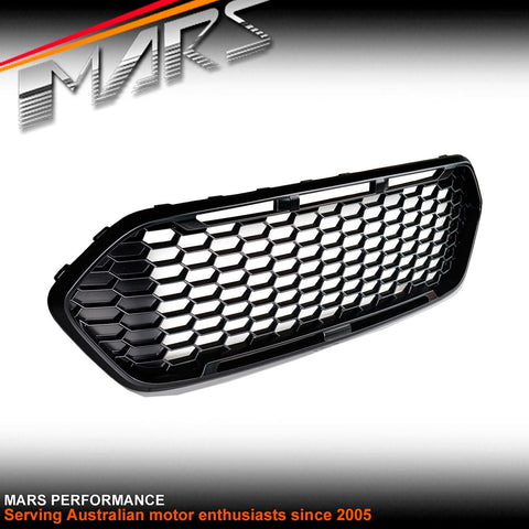 Full Mesh Style Black Front Bumper Bar Grille Grill Bodykit for Ford Transit Custom VN 2018 - 2023 - Mars Performance