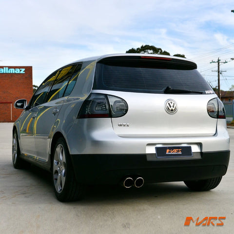 Full Smoked 3D Full LED Tail lights for VolksWagen VW Golf V Hatch MK - 5 2004 - 2009 - Mars Performance