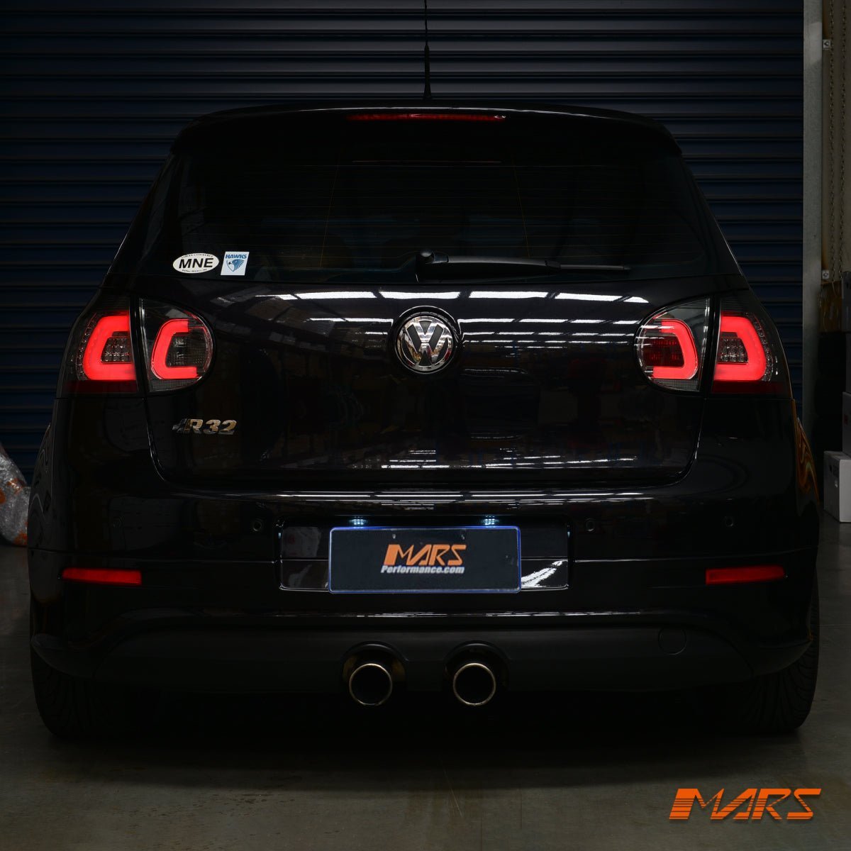 Full Smoked 3D Full LED Tail lights for VolksWagen VW Golf V Hatch MK - 5 2004 - 2009 - Mars Performance