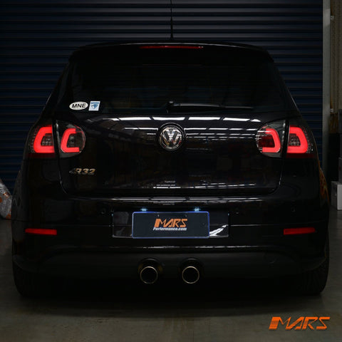 Full Smoked 3D Full LED Tail lights for VolksWagen VW Golf V Hatch MK - 5 2004 - 2009 - Mars Performance