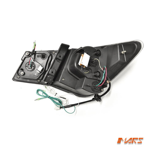 Full Smoked 3D Stripe Bar Tail Lights with LED Sequential indicators for Holden Cruze Sedan 2009 - 2016 - Mars Performance