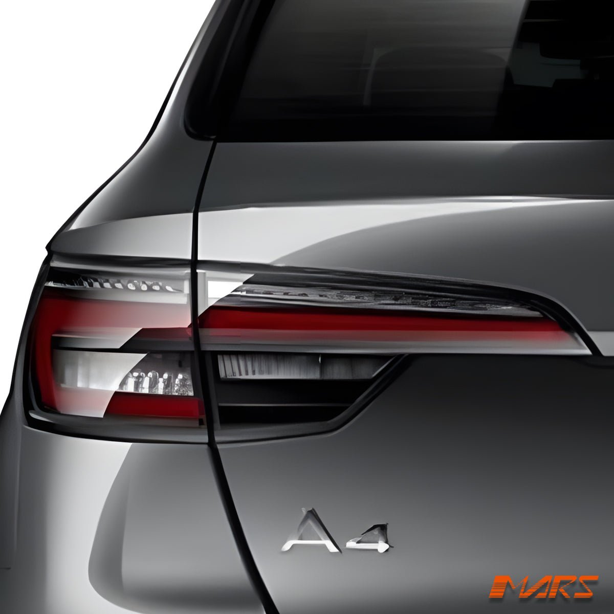 Full Smoked Blackline Style LED Tail lights for AUDI A4 S4 B9 Sedan 2016 - 2019 - Mars Performance