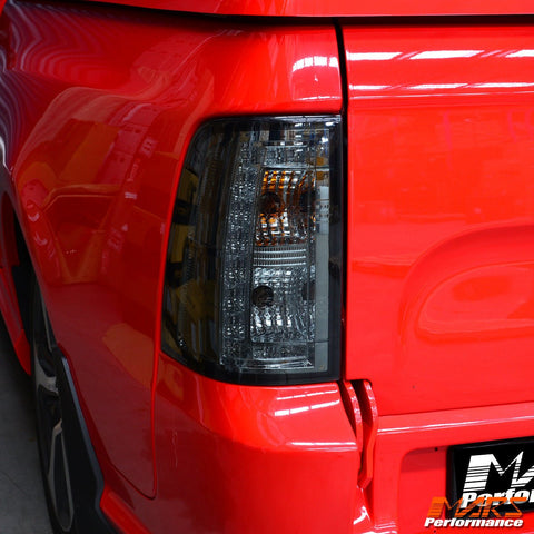 Full Smoked LED Tail Lights for Ford Falcon FG UTE XR6 XR8 Turbo R6 FPV GS F6 Pursuit - Mars Performance