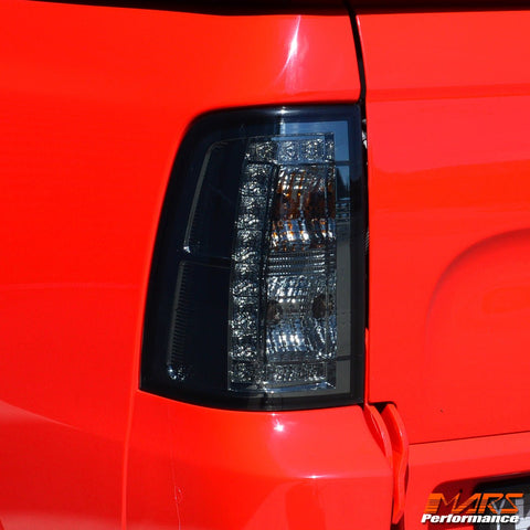 Full Smoked LED Tail Lights for Ford Falcon FG UTE XR6 XR8 Turbo R6 FPV GS F6 Pursuit - Mars Performance