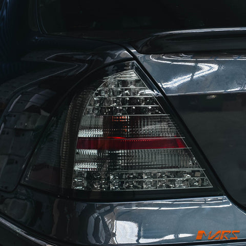 Full Smoked LED Tail Lights for Mercedes - Benz C - Class W203 4 doors Sedan 2005 - 2007 - Mars Performance