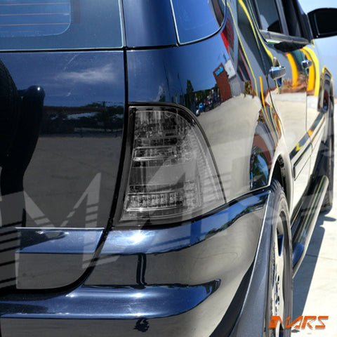 Full Smoked LED Tail Lights for Mercedes - Benz ML - Class W163 1997 - 2005 & ML55 AMG - Mars Performance