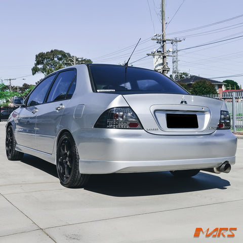 Full Smoked LED Tail lights for Mitsubishi Lancer CH 2003 - 2007 Sedan - Mars Performance