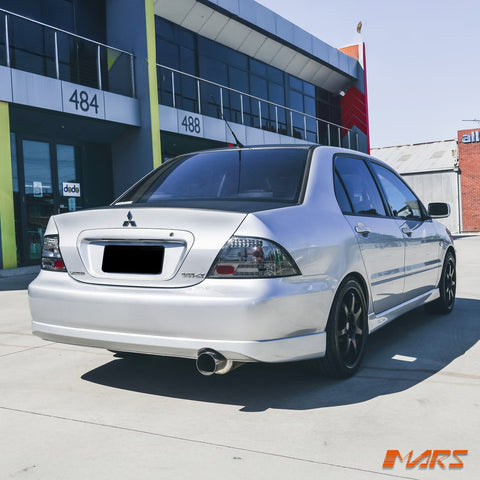 Full Smoked LED Tail lights for Mitsubishi Lancer CH 2003 - 2007 Sedan - Mars Performance