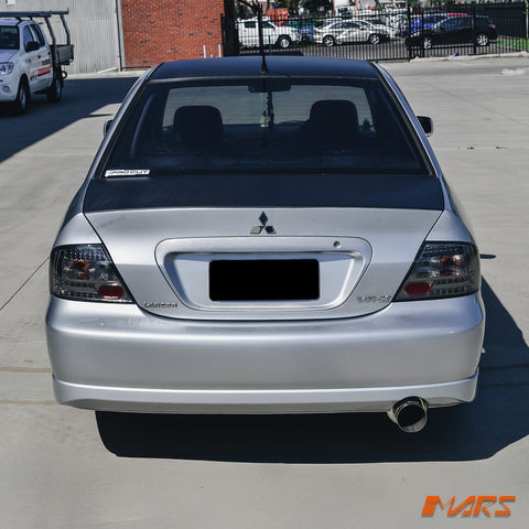 Full Smoked LED Tail lights for Mitsubishi Lancer CH 2003 - 2007 Sedan - Mars Performance