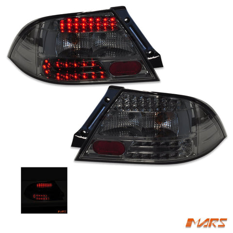 Full Smoked LED Tail lights for Mitsubishi Lancer CH 2003 - 2007 Sedan - Mars Performance