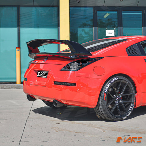 Full Smoked LED Tail lights for Nissan 350Z Z33 FairLady 2003 - 2005 Series 1 - Mars Performance
