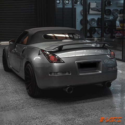 Full Smoked LED Tail lights for Nissan 350Z Z33 FairLady 2003 - 2005 Series 1 - Mars Performance