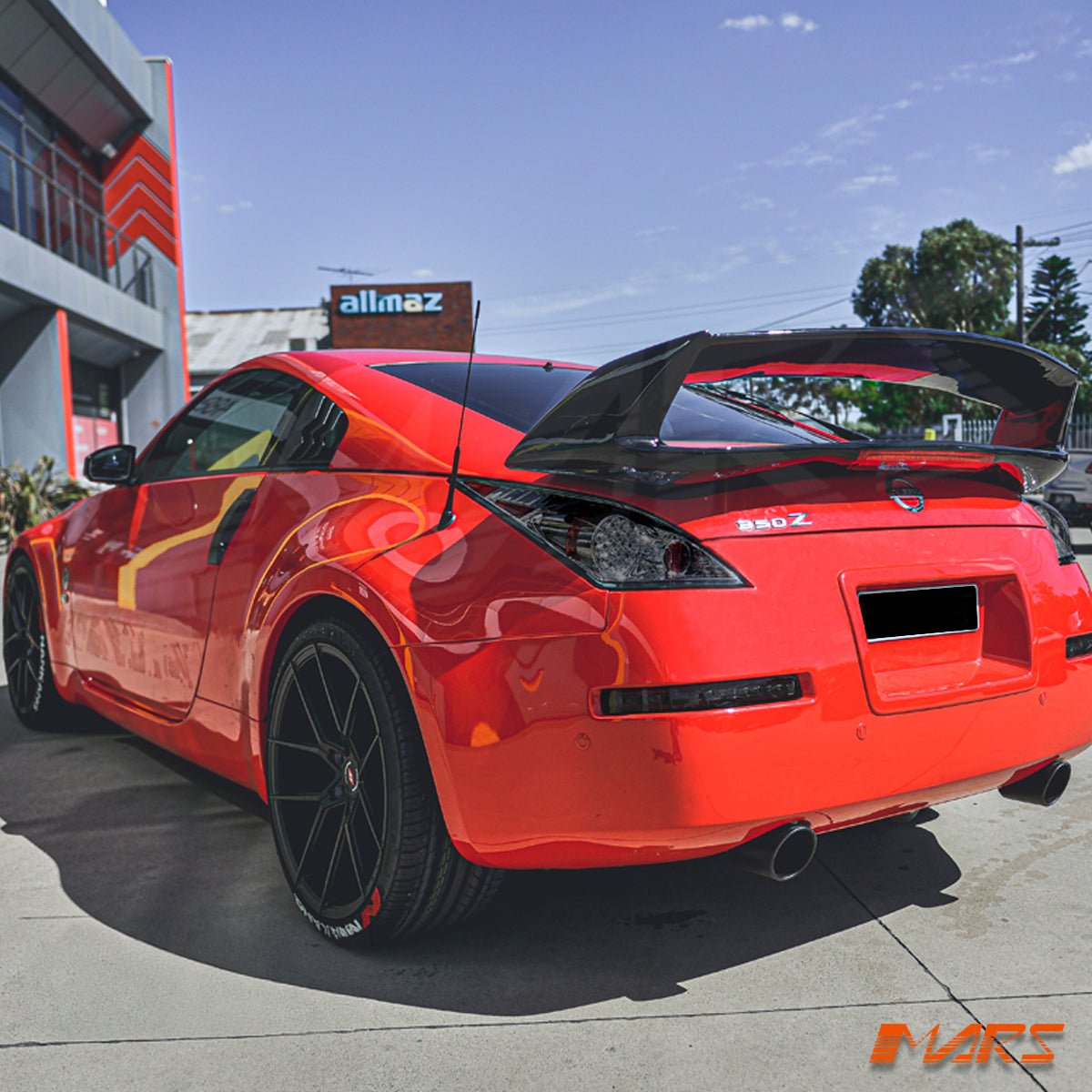 Full Smoked LED Tail lights for Nissan 350Z Z33 FairLady 2003 - 2005 Series 1 - Mars Performance