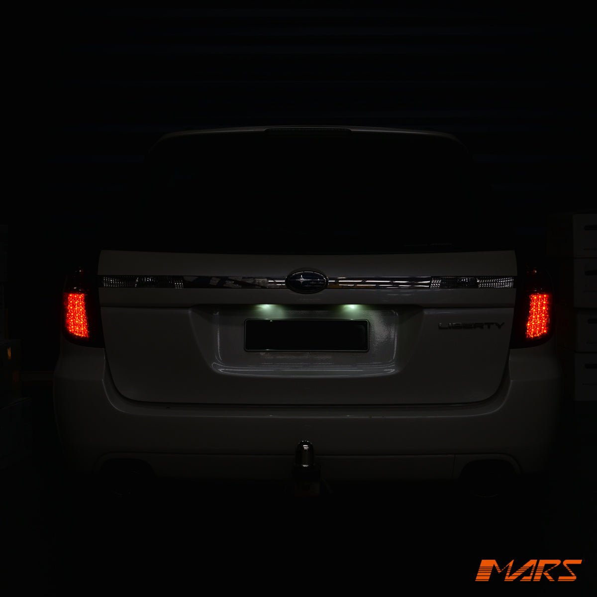 Full Smoked LED Tail lights for Subaru 4GEN Liberty Legacy OutBack 2003 - 2009 Wagon - Mars Performance