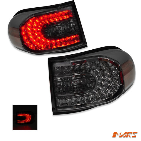 Full Smoked LED Tail Lights for TOYOTA FJ - CRUISER 2011 - 2016 - Mars Performance