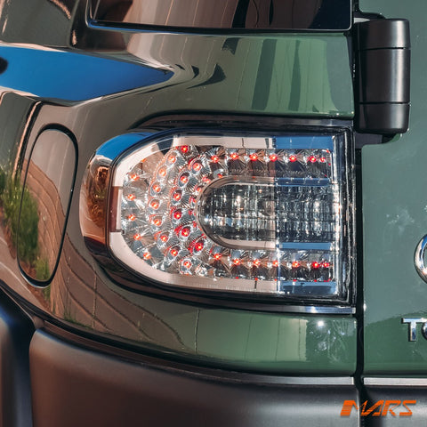 Full Smoked LED Tail Lights for TOYOTA FJ - CRUISER 2011 - 2016 - Mars Performance