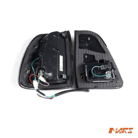 Full Smoked LED Tail Lights for TOYOTA LANDCRUISER FJ100 LC100 105 1998 - 2007 - Mars Performance