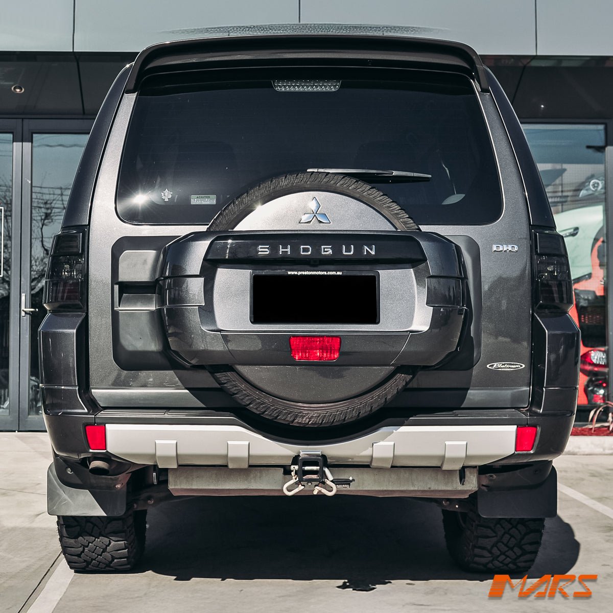 Full Smoked LED Tail lights with LED indicators for Mitsubishi Pajero NS NT NW 2007 - 2021 - Mars Performance
