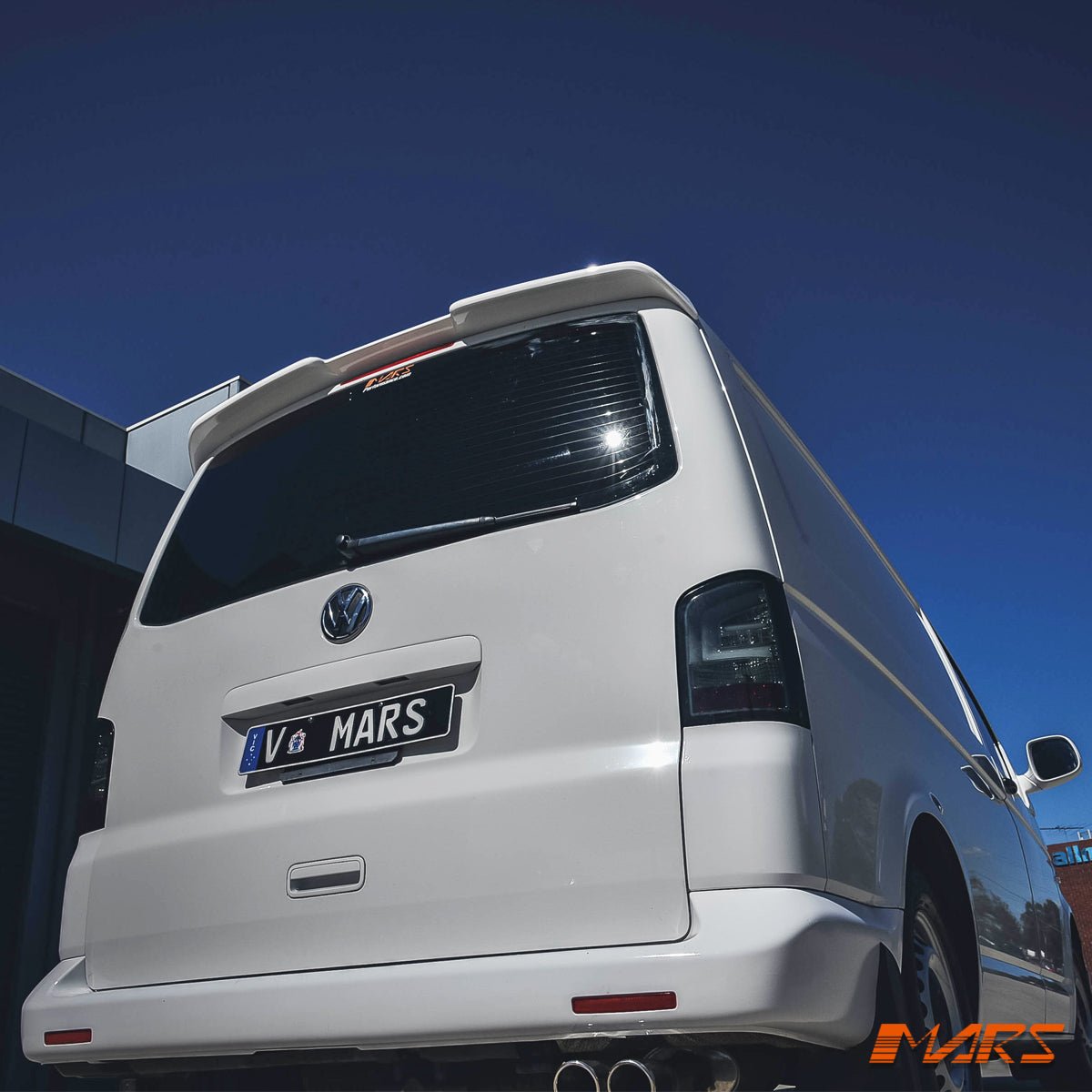 Full Smoked LED Tail lights with LED Indicators for Volkswagen VW Transporter T5 T5.1 2004 - 2015 - Mars Performance