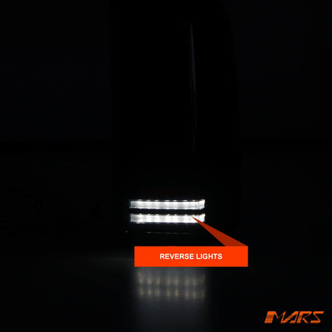 Full Smoked LED Tail lights with Sequential Indicators for Nissan Patrol GU MK4 5 6 7 8 2005 - 2013 & Y61 2013 - 2016 - Mars Performance