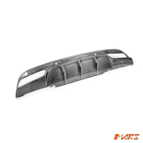 Future Design Carbon Fibre Rear Bumper Bar Diffuser Bodykit for Mercedes - Benz C63 & C63 - S AMG W205 Sedan & S205 Wagon MY15 - MY18 - Mars Performance