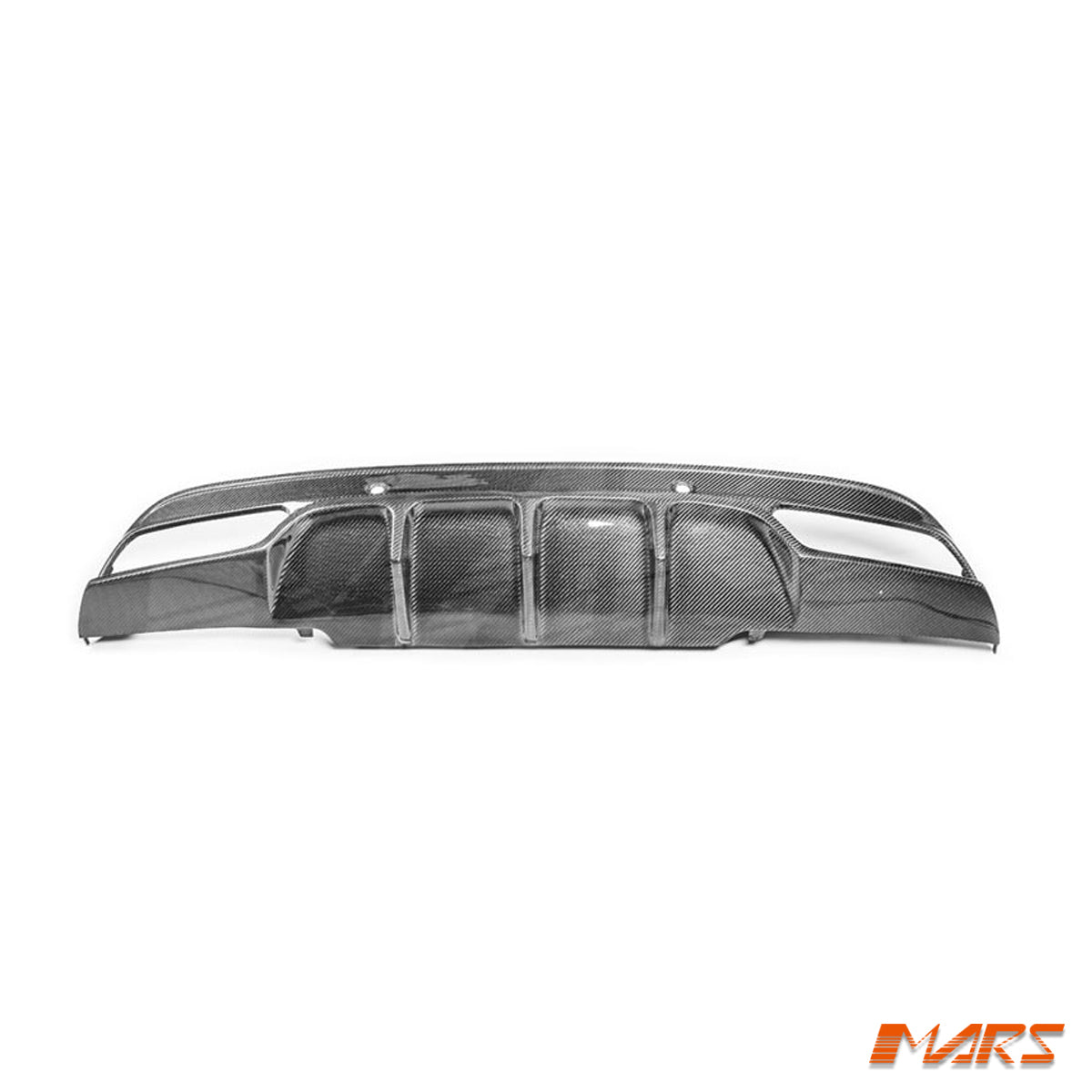 Future Design Carbon Fibre Rear Bumper Bar Diffuser Bodykit for Mercedes - Benz C63 & C63 - S AMG W205 Sedan & S205 Wagon MY15 - MY18 - Mars Performance