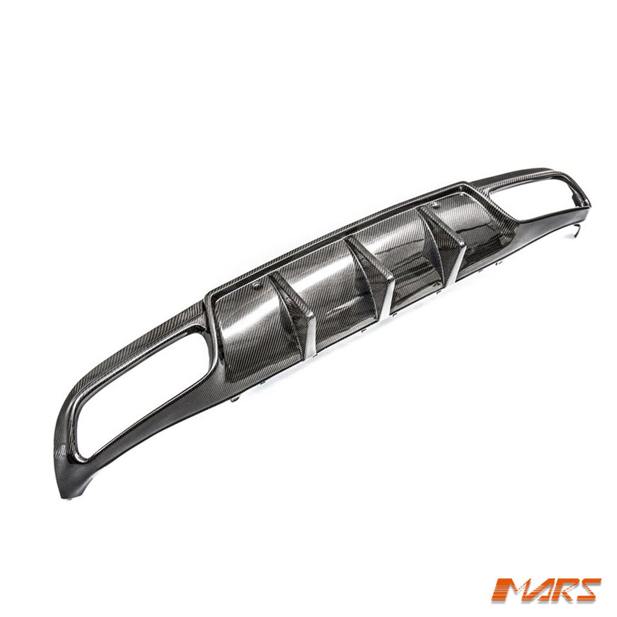 Future Design Carbon Fibre Rear Bumper bar Diffuser for Mercedes - Benz MY16 - MY18 C - Class C205 A205 AMG Package & C43 C63 - S - Mars Performance