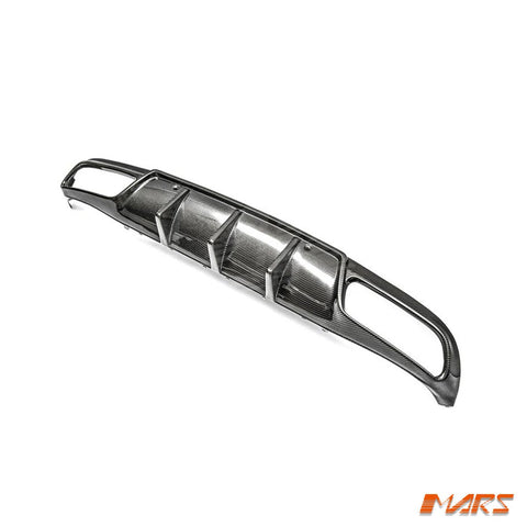 Future Design Carbon Fibre Rear Bumper bar Diffuser for Mercedes - Benz MY16 - MY18 C - Class C205 A205 AMG Package & C43 C63 - S - Mars Performance