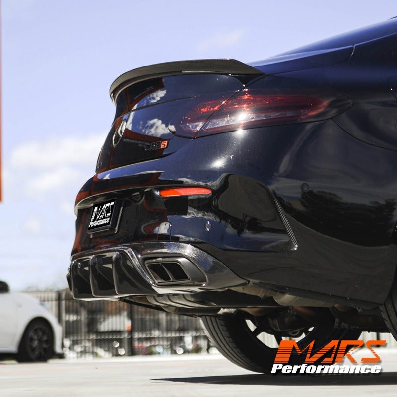 Future Design Carbon Fibre Rear Bumper bar Diffuser for Mercedes - Benz MY16 - MY18 C - Class C205 A205 AMG Package & C43 C63 - S - Mars Performance